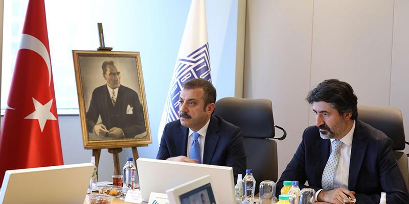 Merkez Bankası Başkanı Kavcıoğlu'ndan Türkiye Bankalar Birliği'ne ziyaret